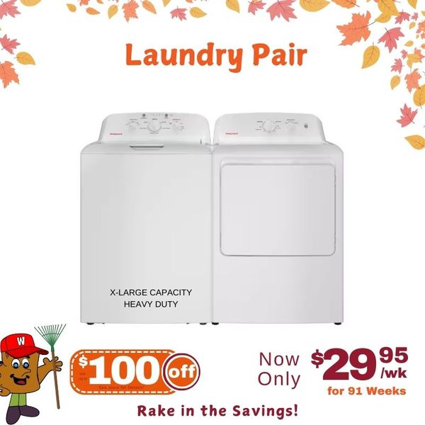 GE/HOTPOINT LAUNDRY PAIR