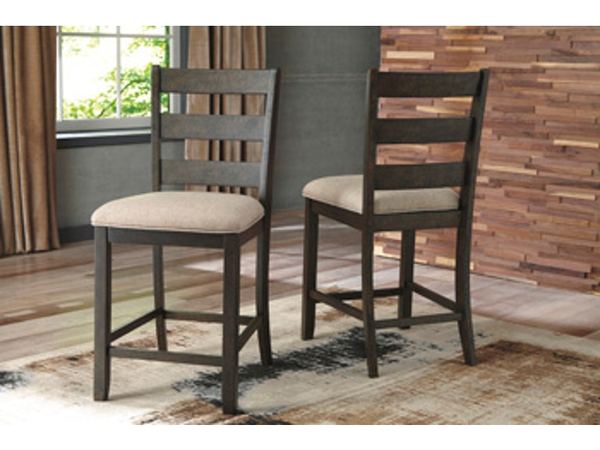 Ashley 4 PC UPHOLSTERED DINING CHAIRS- ROKANE