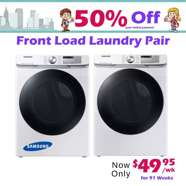 Samsung Front Load Washer and Dryer