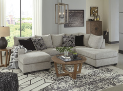 Ashley 2PC Sectional 7Pc Living Room Group