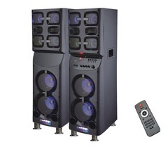 TECHNICAL PRO-PAIR OF DOUBLE 10" BT SPEAKERS