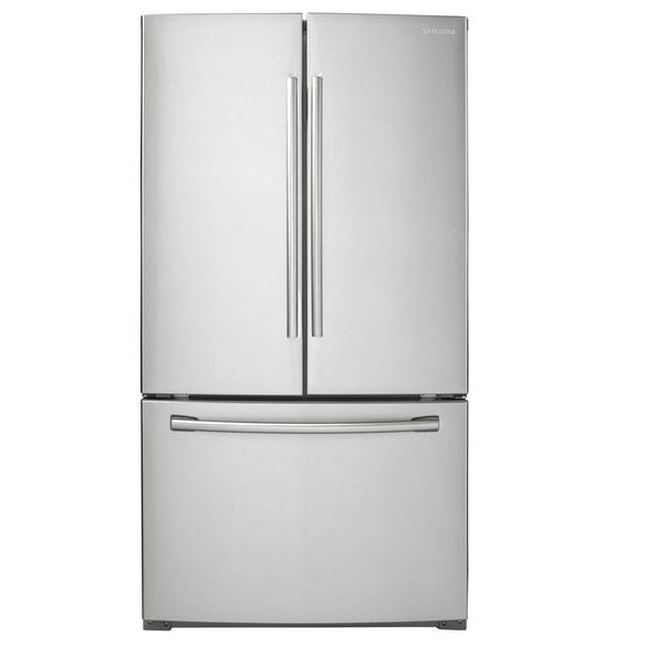 French Door Refrigerator with Ice Maker in Stainless Steel (RF260BEAESR)