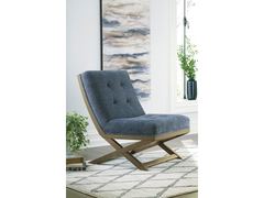 Accent Chair-Sidewinder/Blue