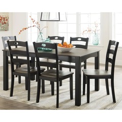6PC DINING SET-TABLE/4-CHS/BENCH