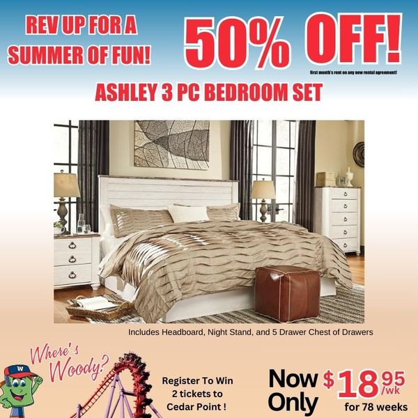 Ashley 3 Pc Bedroom 